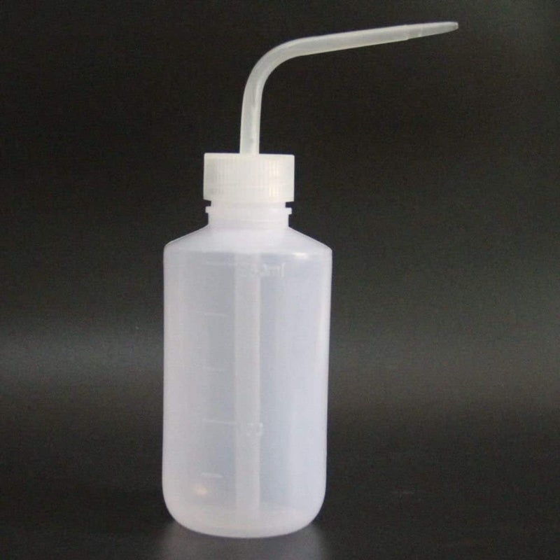 KingWei Wash bottles,3pcs 250ml Plastic Safety Wash Bottle Convenient Transparent Squeeze Bottle for Medical Laber Supplies Green Soap Cleaning Washing Bottle(8oz/3PCS) (3pcs 250ml) - Image 2